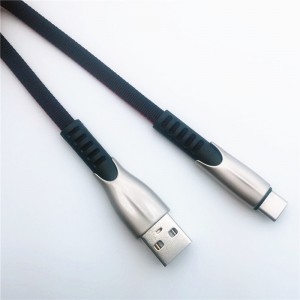 KPS-1001CB Venta al por mayor de alta calidad de 3 pies tipo c fuerte USB de carga y cable de sincronización